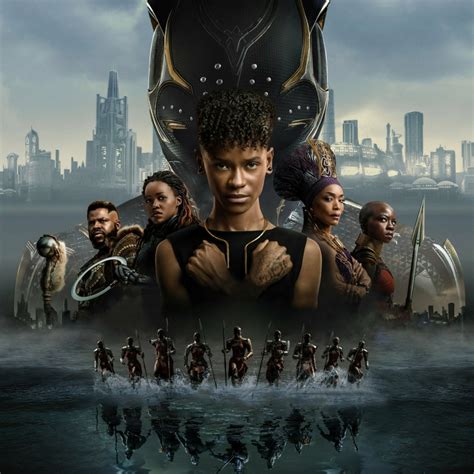 900x900 Resolution Official Black Panther Wakanda Forever Poster ...