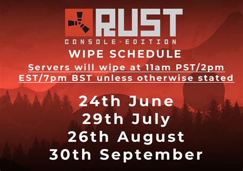 Wen wipe? — Rust Console Edition