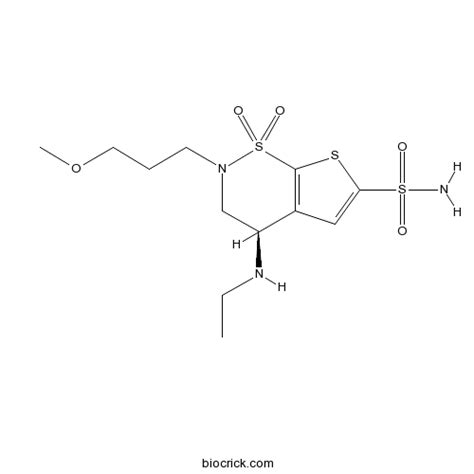 Brinzolamide | CAS:138890-62-7 | CA II inhibitor | High Purity ...