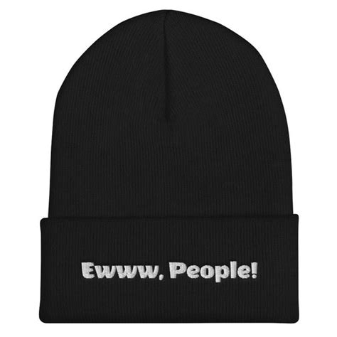 Funny Beanie Hats Minimalist Gifts Unisex Gifts Funny Hats | Etsy