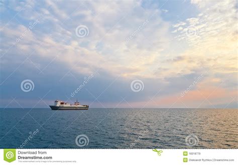 Big ship stock image. Image of large, holiday, tourist - 18318779