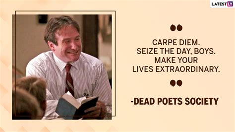 Robin Williams Carpe Diem Poet