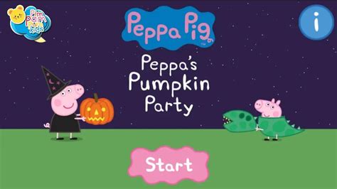 Peppa Pig : Pumpkin Party | Fun & Educational Games for Kids & Toddlers - YouTube