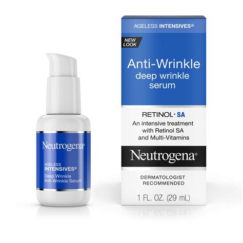 Neutrogena Ageless Intensives Anti Wrinkle Retinol Face Serum 1 fl. oz - Walmart.com - Walmart.com