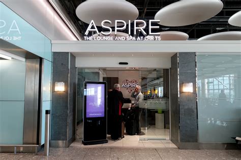 Heathrow Aspire, the Lounge at LHR T5 and Spa Review | The RTW Guys