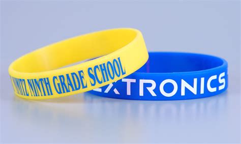 Printed Silicone Wristband - China Silicone Bracelet, Silicone Wristbands