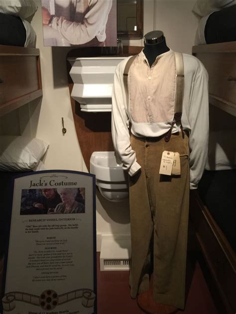 Actual costume from the Titanic movie that Leonardo DiCaprio wore as ...