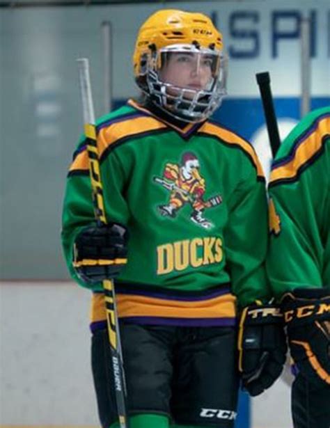 The Mighty Ducks Game Changers Brady Noon Ice Hockey Jersey - HJ