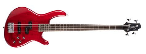 Cort Action Plus 4-String Bass Guitar – Red - Marshall Music
