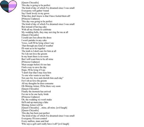 This Day Aria Lyrics by Tem-Village on DeviantArt