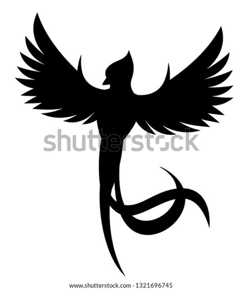 Vector Flying Quetzal Bird Silhouette Front Stock Vector (Royalty Free) 1321696745 | Shutterstock