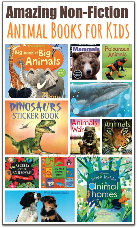 15 Awesome Non-fiction Animal Books for Kids | Animal books, Fiction ...