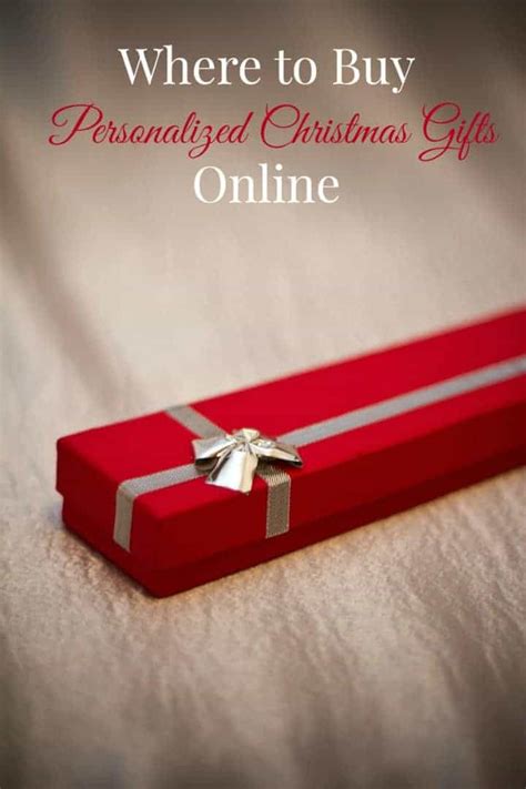 Where to Buy Personalized Christmas Gifts Online