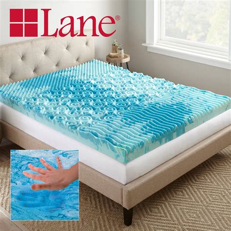 4" Cooling GelLux Memory Foam Gel Mattress Topper Twin Full Queen King ...