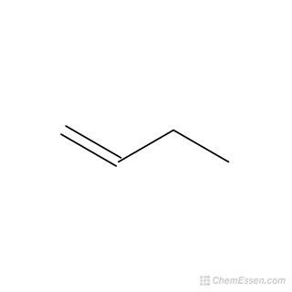 1-BUTENE Structure - C4H8 | Mol-Instincts