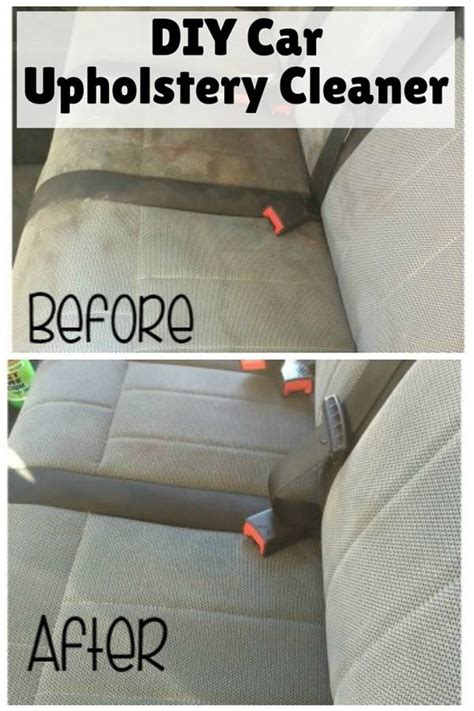 The DIY Car Upholstery Cleaner - The Budget Diet