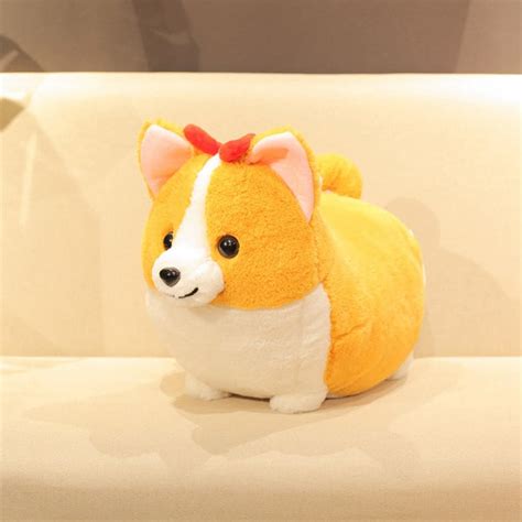 Squishy Kawaii Giant Corgi Dog Plush Toy Stuffed - Goods Shopi