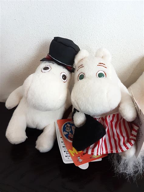 Moomin x Sekiguchi S Size Plush Mascots (Moomin, Snork Maiden, Mamma, Pappa, Ancestor, Little My ...