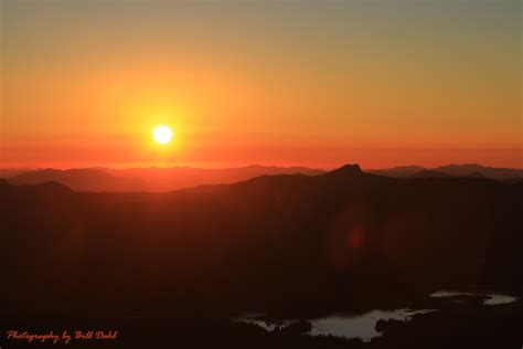 Sunset Atop Mt. Bachelor - Bill Dahl