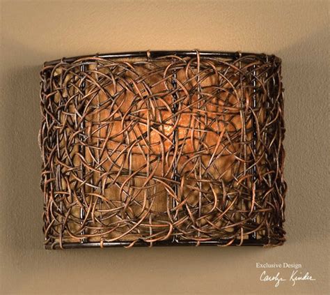 Knotted Rattan, 1 Lt Wall Sconce - Rustic - Wall Sconces - phoenix - by Fratantoni Lifestyles