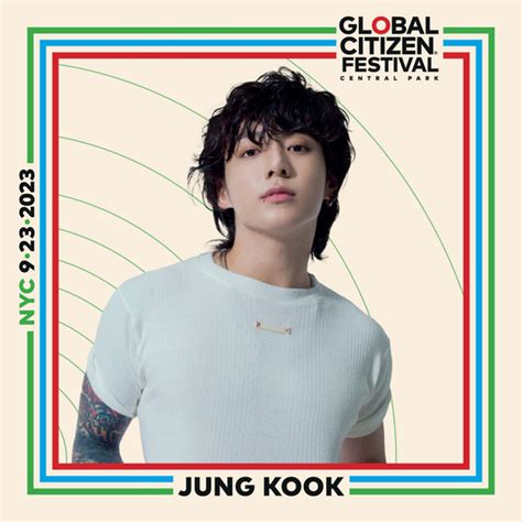 BTS's Jungkook to headline 2023 Global Citizen Festival in New York