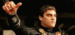 Gladiator Thumbs Down Angry Joaquin Phoenix GIF | GIFDB.com