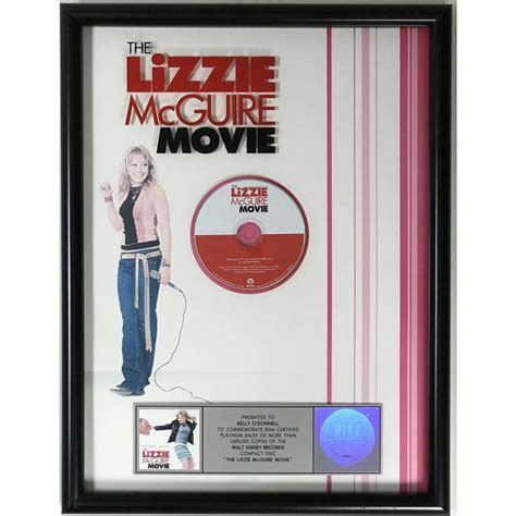 Disney 'Lizzie McGuire Movie' Soundtrack Hilary Duff RIAA Platinum Alb ...