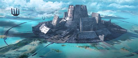 Image - Scarif complex concept art.jpg | Wookieepedia | FANDOM powered ...