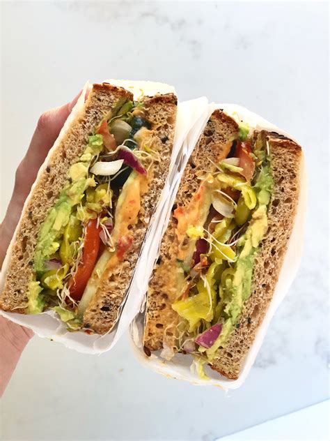 The Ultimate Vegan-Veggie Sandwich - Fetty's Food Blog