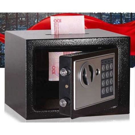 Jual Brankas Mini Kecil Electric Safe Deposit Box with Lubang Celengan ...