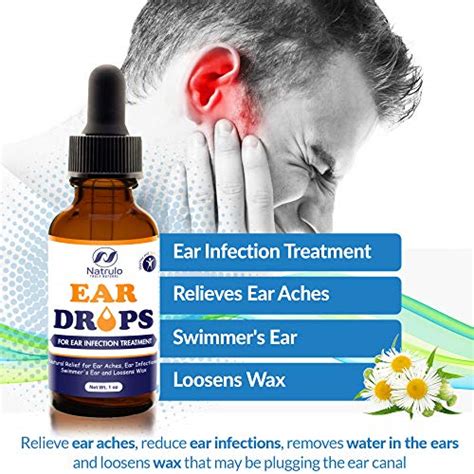 Natural Ear Drops for Ear Infection Treatment – Herbal Eardrops for Adults, Children & Pets ...