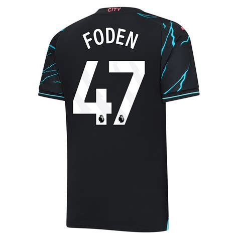 Camiseta 3ª Equipación Manchester City 2023/24 con estampado de FODEN 47 | Official Man City Store