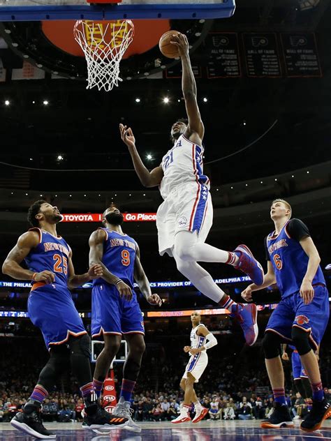 With a Healthy Joel Embiid, the Philadelphia 76ers Glimpse a Brighter Future - The New York Times