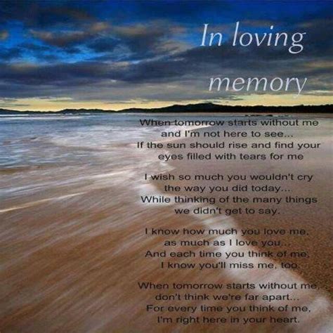 25 best In Memory Poems & Quotes images on Pinterest | Poem quotes ...