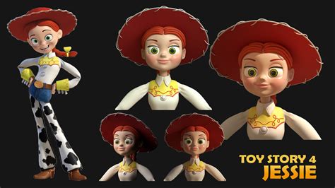 ArtStation - Toy Story 4 Jessie