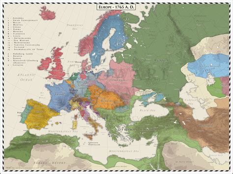 Cartina Stati Dell Unione Europea