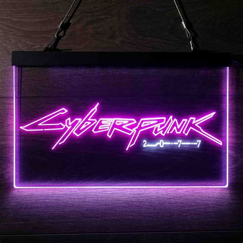 Cyberpunk 2077 Game Room Neon Light LED Sign | Birthday Gamer Gift For