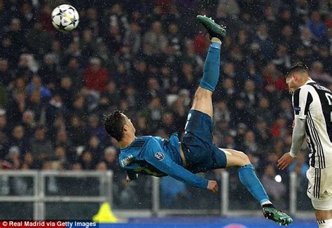 Did Cristiano Ronaldo practise his spectacular overhead kick beforehand? | Daily Mail Online