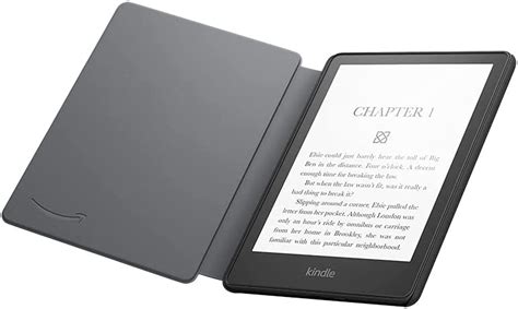 Kindle Paperwhite Essentials Bundle – Amazon Fabric Cover, and Power ...