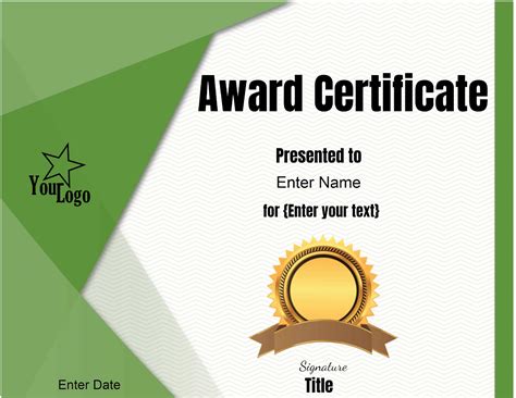 Free Editable Certificate Template | Customize Online & Print at Home