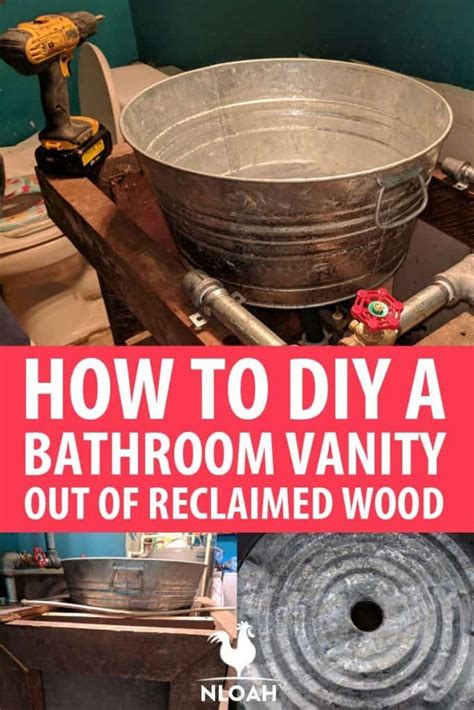 How to diy a bathroom vanity out of reclaimed wood – Artofit