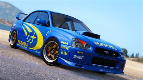 Subaru Impreza WRX STI 2004 - World Rally Team livery - GTA5-Mods.com