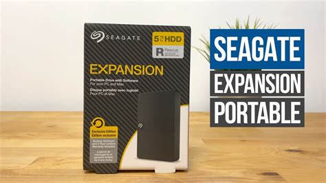 Seagate Expansion 5TB Portable Hard Drive Review - YouTube