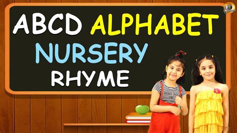 ABCD Song | ABCD Alphabet Nursery Rhyme | ABCD Songs for Children | ABC ...