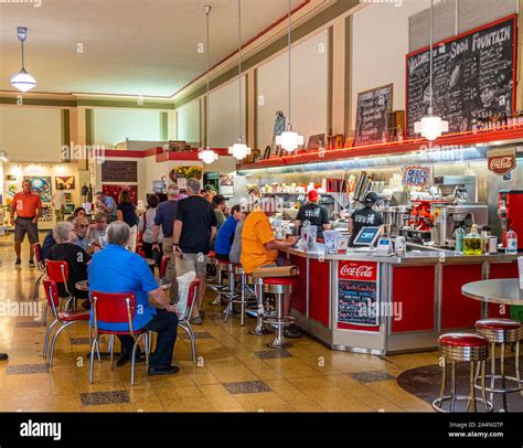 Woolworth lunch counter hi-res stock photography and images - Alamy