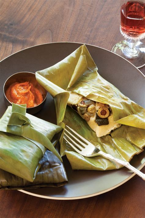 Guatemalan Tamales with Romesco Sauce Recipe - Vegetarian Times