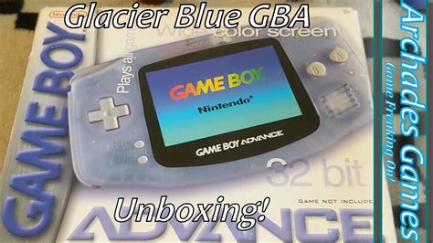 Nintendo Game Boy Advance in Glacier blog.knak.jp