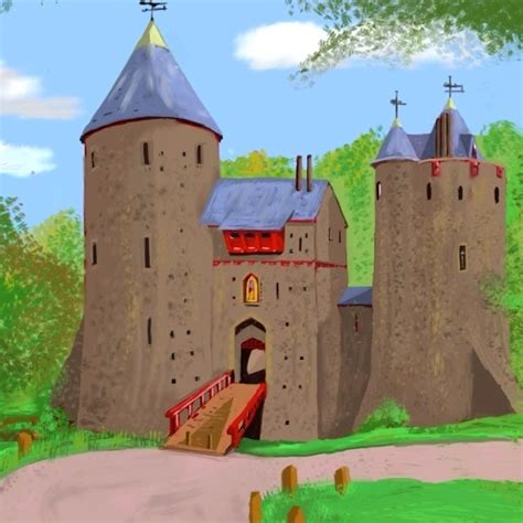 Paintings of Castell Coch – Part 2 – Tongwynlais.com