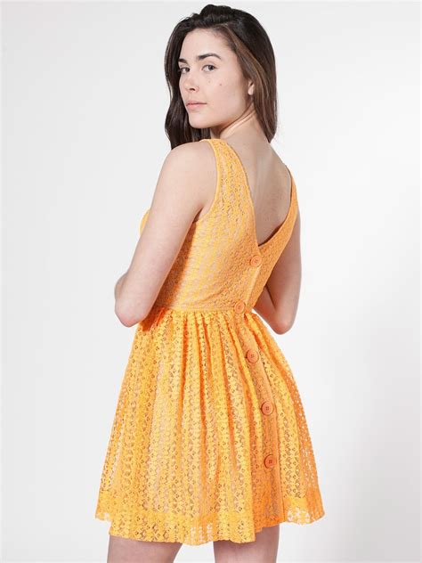 Lace Sun Dress. #AmericanApparel | American apparel dress, Dresses ...