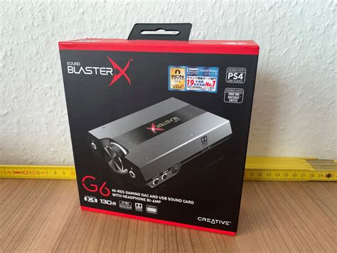 Creative Sound BlasterX G6 USB Sound Card Review: The Portable Allrounder?